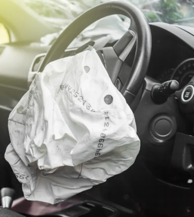 Takata Airbag Recall - Airbag in a car