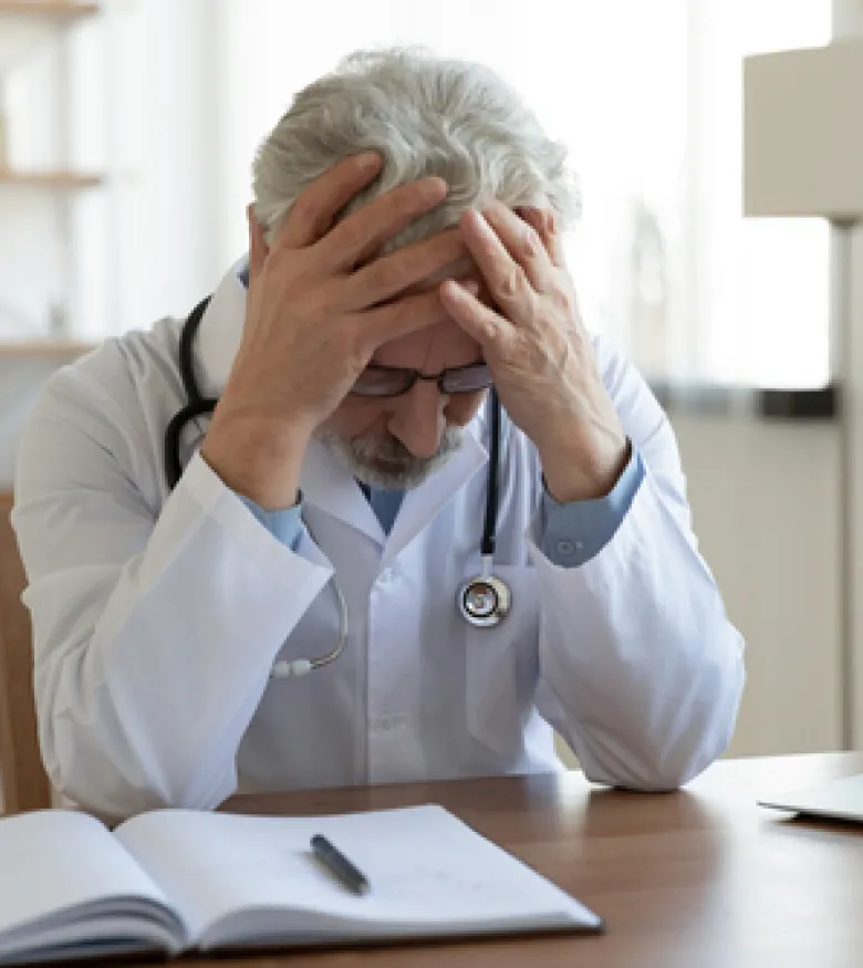 Medical Malpractice Lawyers in Myrtle Beach - Doctor worried about medical malpractice