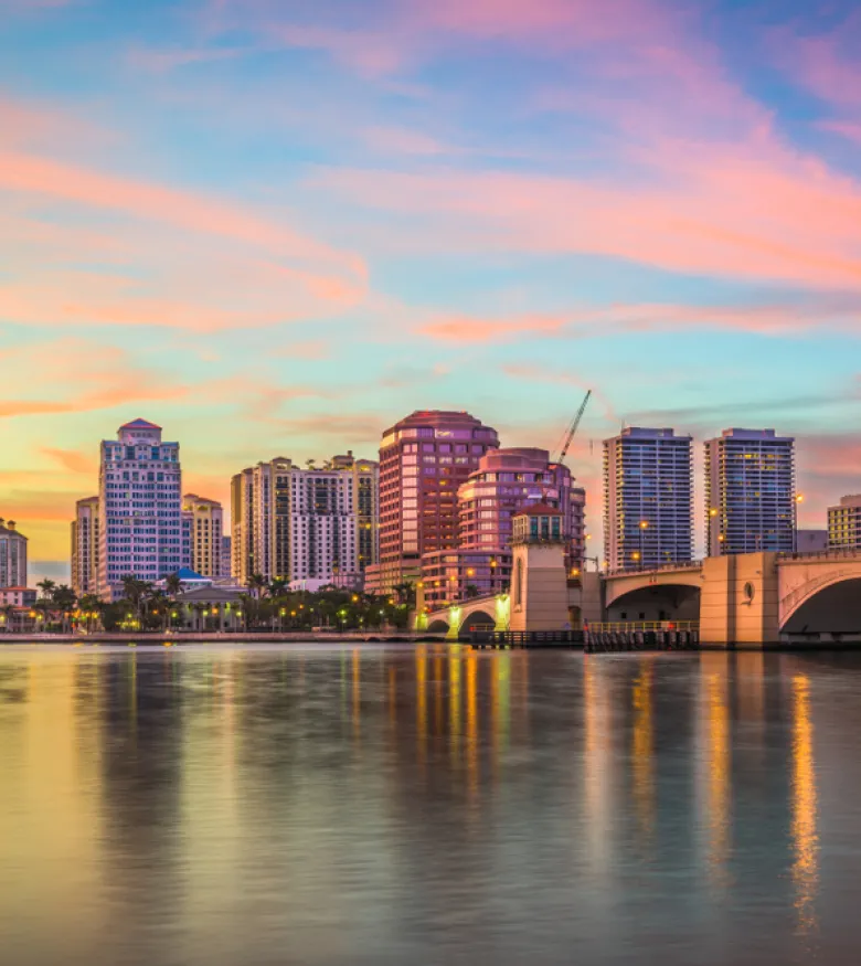 West Palm Beach sunset