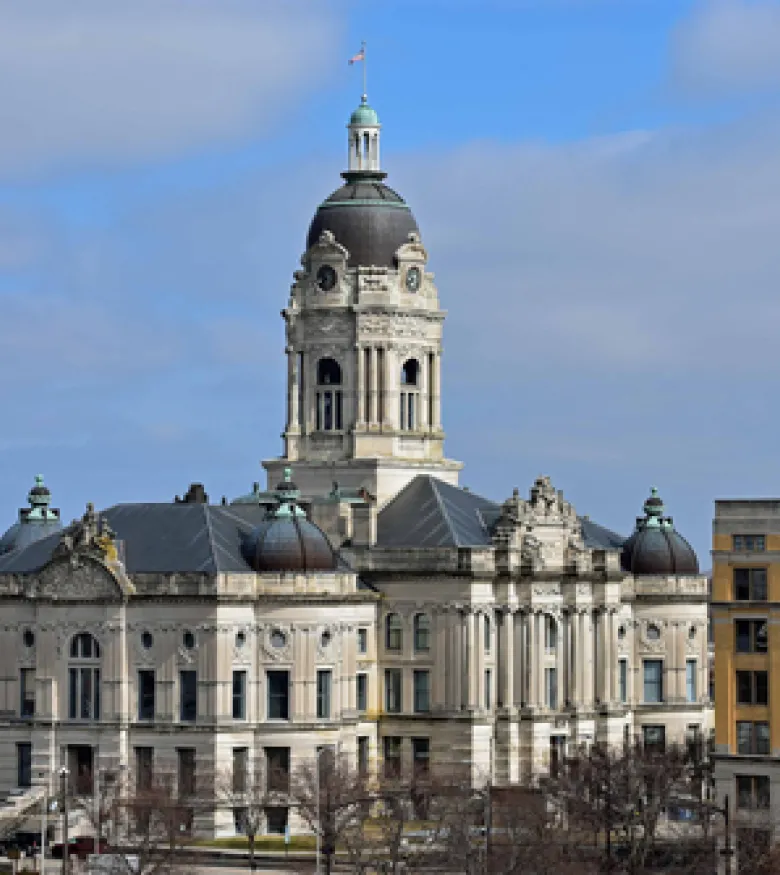 Courthouse in Evansville Indiana