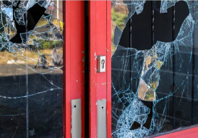 How Does Vandalism Impact My Business Interruption and Business Insurance Claim? - Broken Store Window