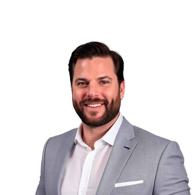 Headshot of Jared Ross, an Miami-based personal injury lawyer from Morgan & Morgan