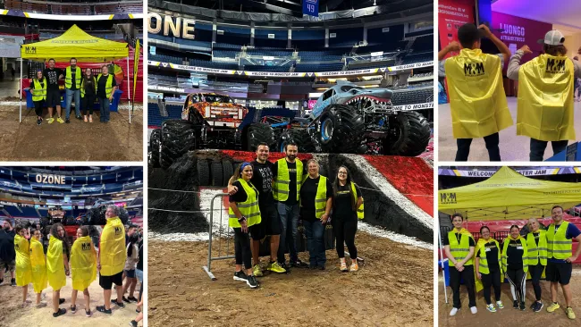 Morgan & Morgan Joins the Monster Jam Pit Party—and the Jumbotron