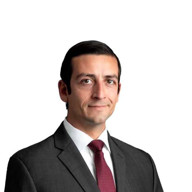  Headshot of ATTORNEY Andrew Chambarry, an Jersey City-based personal injury lawyer from Morgan & Morgan