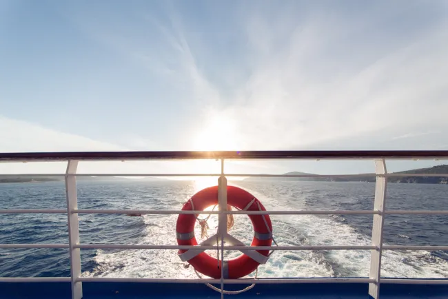 ferry boat view