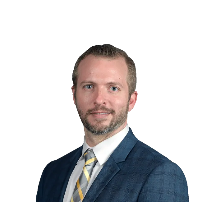 Headshot of Matthew R. Gunter, an Orlando-based labor and employment lawyer at Morgan & Morgan