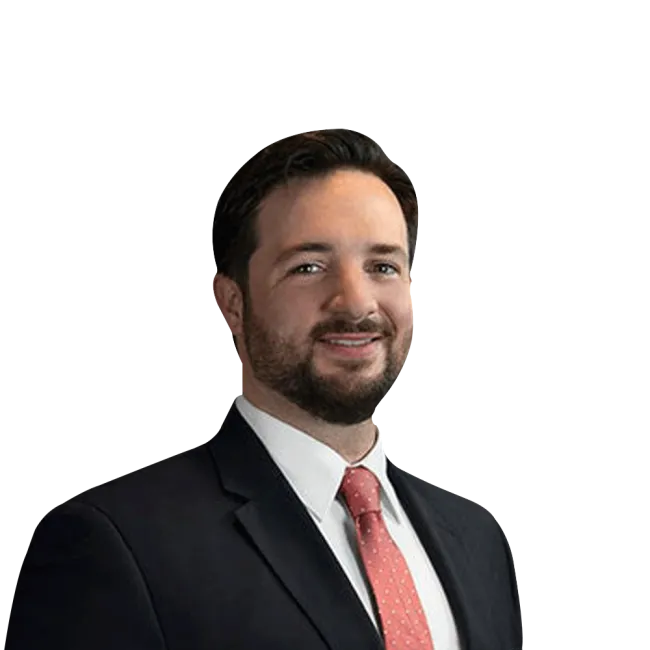 Headshot of Cory Simmons, an Atlanta-based breach of contract lawyer at Morgan & Morgan