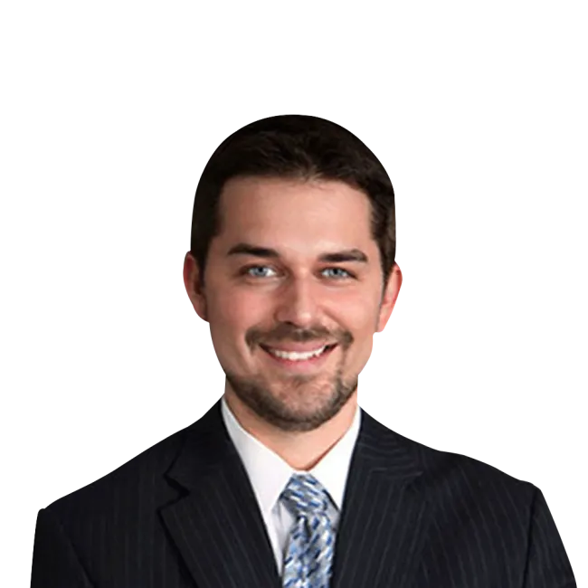 Headshot of Brandon W. Smith, an Indianapolis-based premises liability and slip and fall lawyer at Morgan & Morgan