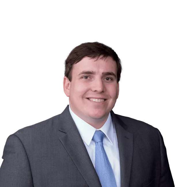 Headshot of Blake Kilday, an Alpharetta-based personal injury lawyer at Morgan & Morgan