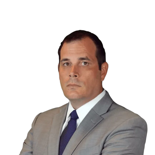Headshot of Brad Stackhouse, a Jacksonville-based personal injury lawyer at Morgan & Morgan