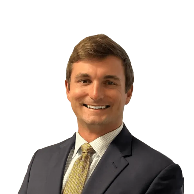 Headshot of Connor McCrory Brock, a Lakeland-based car accident and auto injury lawyer at Morgan & Morgan