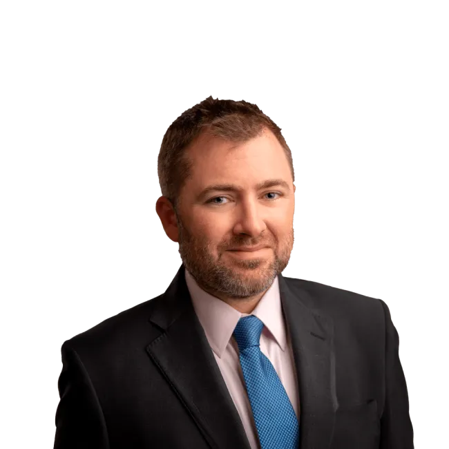 Headshot of Conor P. Flynn, a Gainesville-based defective product lawyer at Morgan & Morgan