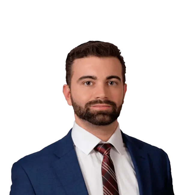Headshot of Ryan Jacobs, a Tampa-based premises liability and slip and fall lawyer at Morgan & Morgan