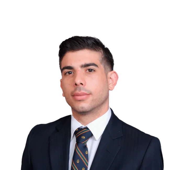 Headshot of Waleed Risheq, a Washington, DC-based personal injury lawyer at Morgan & Morgan