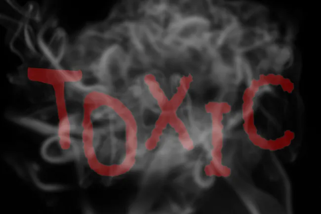 toxic gas