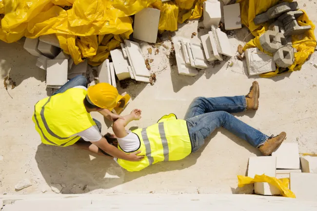Five Things To Do After You're Hurt On The Job - construction worker