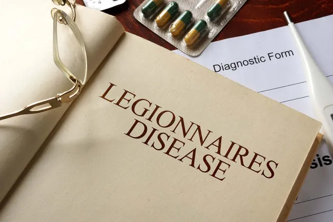 Legionnaires Disease in book