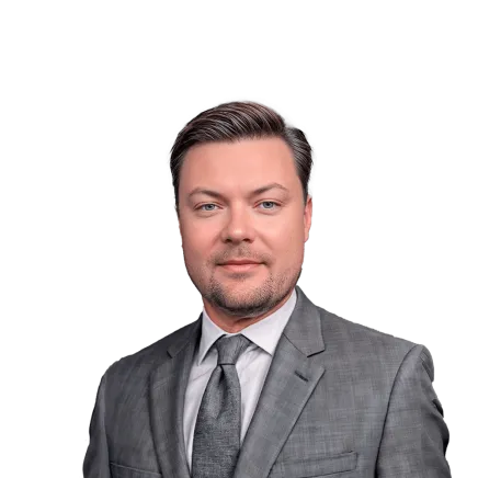 Headshot of Dustin E. Middleton, a Jacksonville-based traumatic brain and head injury lawyer at Morgan & Morgan